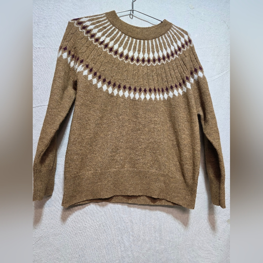 Cozy Brown Knit Sweater